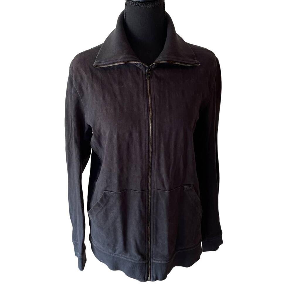 A|X ARMANI EXCHANGE Black Cotton Sweatshirt Size Medium